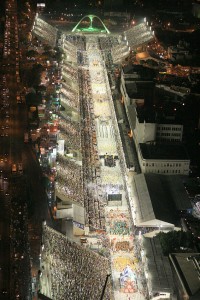 Sambódromo do Rio: obra de concreto revolucionou o carnaval
