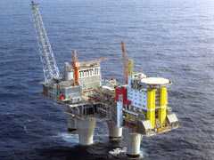 Maior plataforma de gás em alto-mar